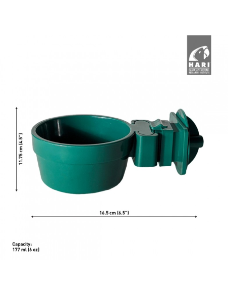 Comedero para Aves HAGEN Hari Lock Crock 177 ml